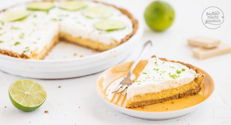 Key Lime Pie Recipe |  Baking makes you happy