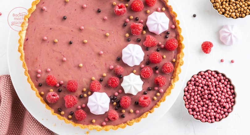 Heavenly raspberry tart |  Baking makes you happy