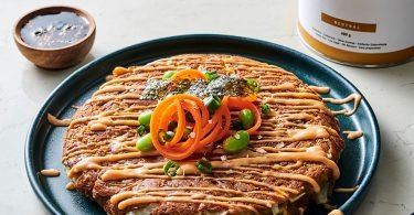 Veganes Protein Okonomiyaki