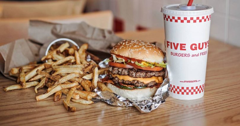 What is the difference between Burger King and Five Guys?