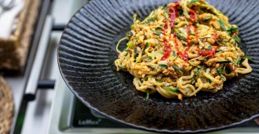 Asian Zoodles (Zucchini Noodles Recipe) |  Elle Republic