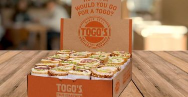Togo’s Menu With Prices