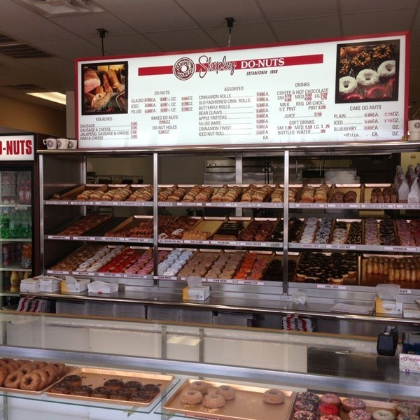 Shipley Do-Nuts Menu With Prices