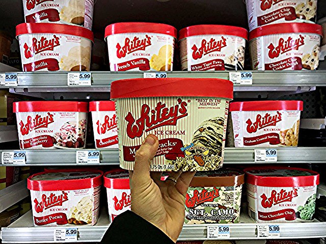Whitey’s Ice Cream Menu With Prices