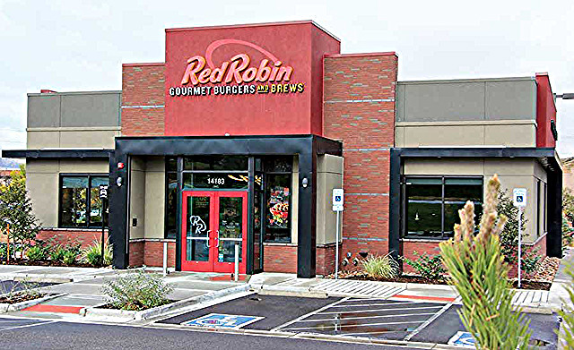 Red Robin Menu With Prices