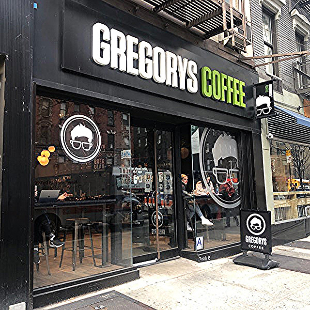 Gregorys Coffee Menu With Prices