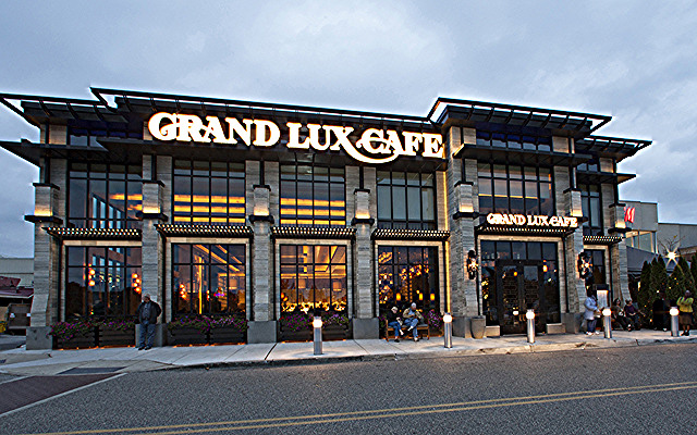 Grand Lux Cafe Menu With Prices