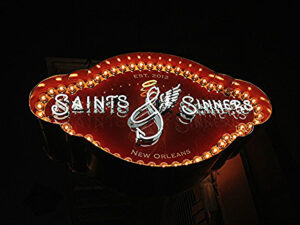 Saints And Sinners Menu With Prices