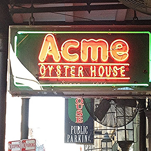 Acme Oyster House Menu With Prices