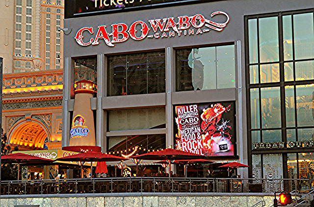 Cabo Wabo Menu With Prices