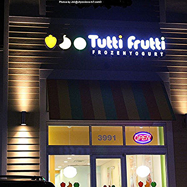 Tutti Frutti Menu With Prices