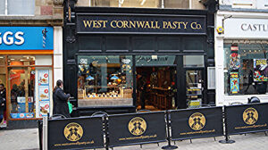 The West Cornwall Pasty Company Menu Prices